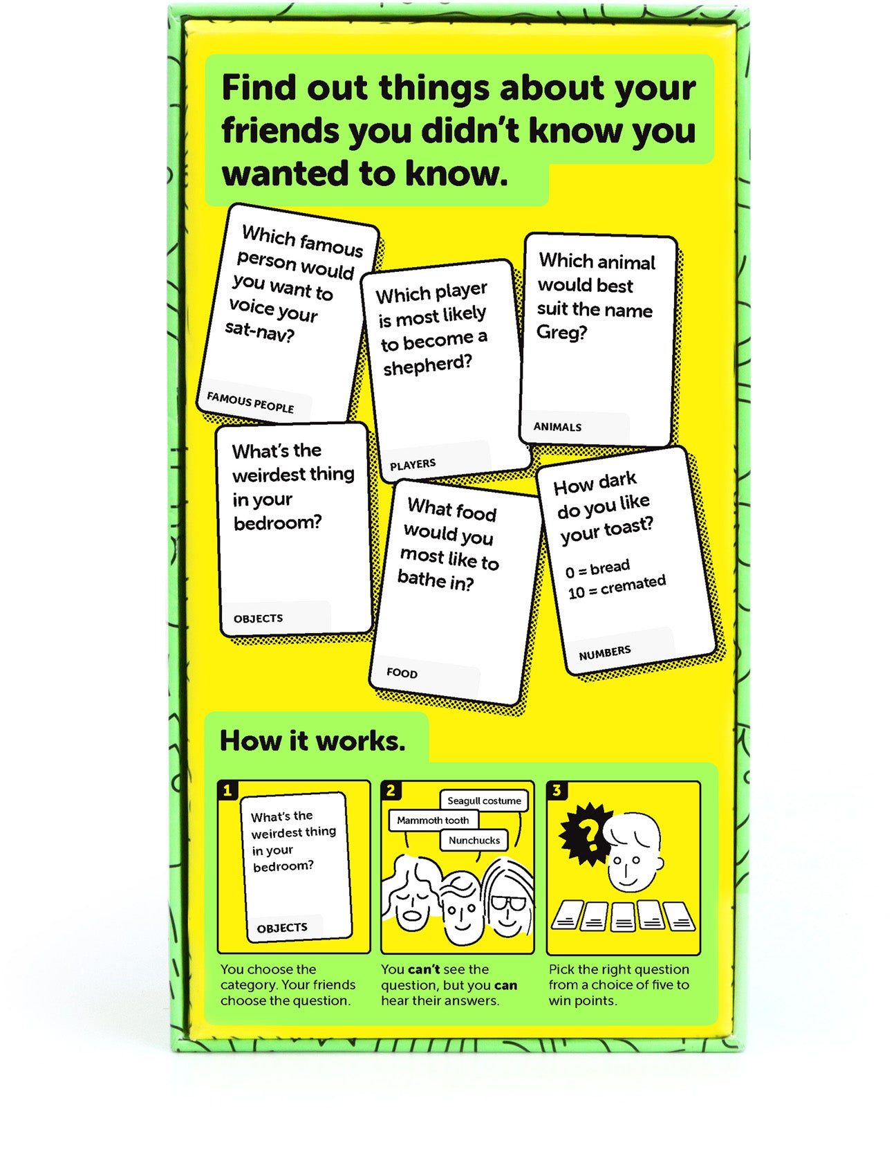 [Grade D] Dumb Questions To Ask Your Friends