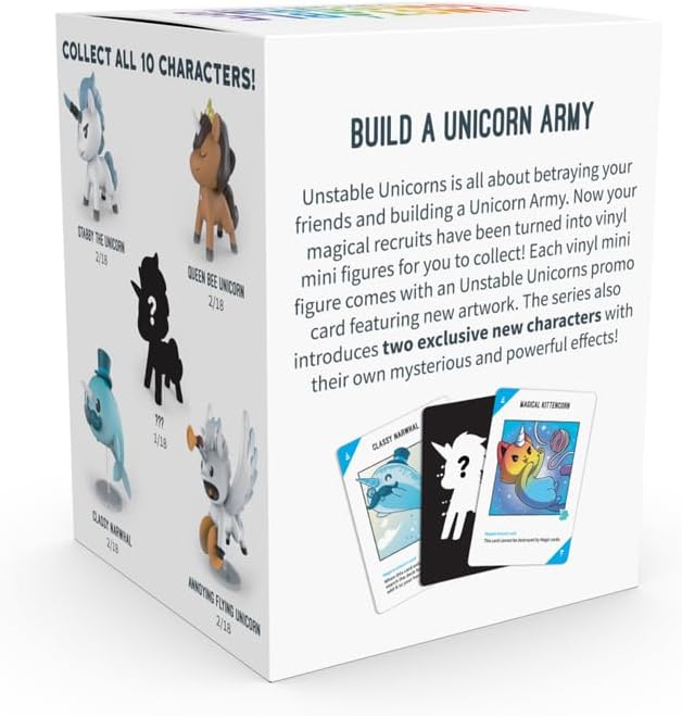[Grade A] Unstable Unicorns Vinyl Mini Series Blind Box Figure & Card