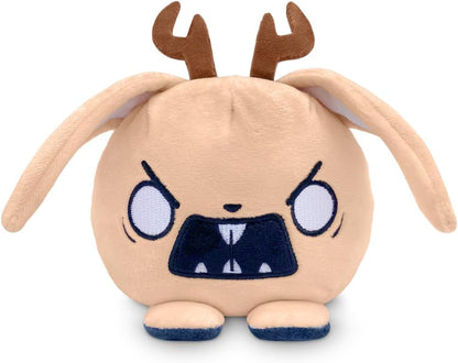 [Grade A] Twisted Cryptids 4" Reversible Cryptid Plushie: Jackalope