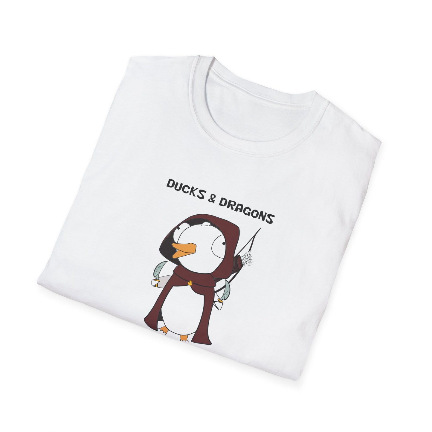 D&D Ducks And Dragons Rogue | Dippy Duck T shirt | Cute and Funny Unisex T shirt | Rogue Class Shirt | DnD Clothing