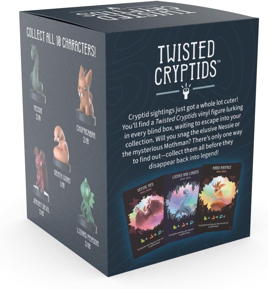 [Grade A] Twisted Cryptids  Vinyl Mini Series Blind Box Figure & Card