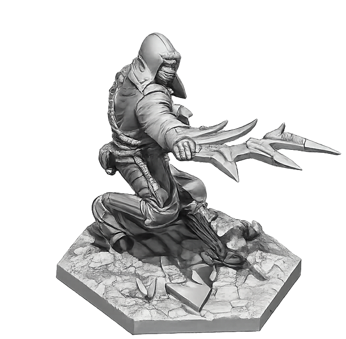 [Grade A] Senjutsu - 54mm Printed Miniature Assassin