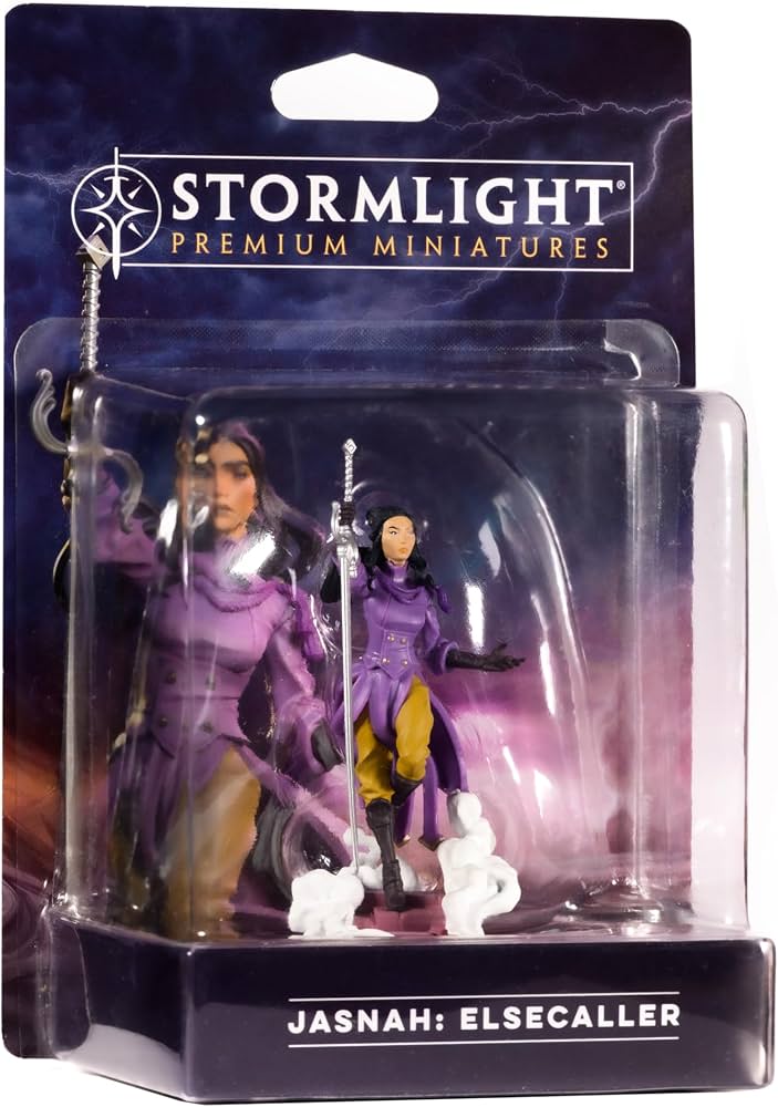 [Grade A] Cosmere RPG Stormlight Jasnah Painted Premium Figure