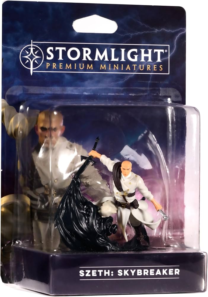 [Grade A] Cosmere RPG Stormlight Szeth Painted Premium Figure