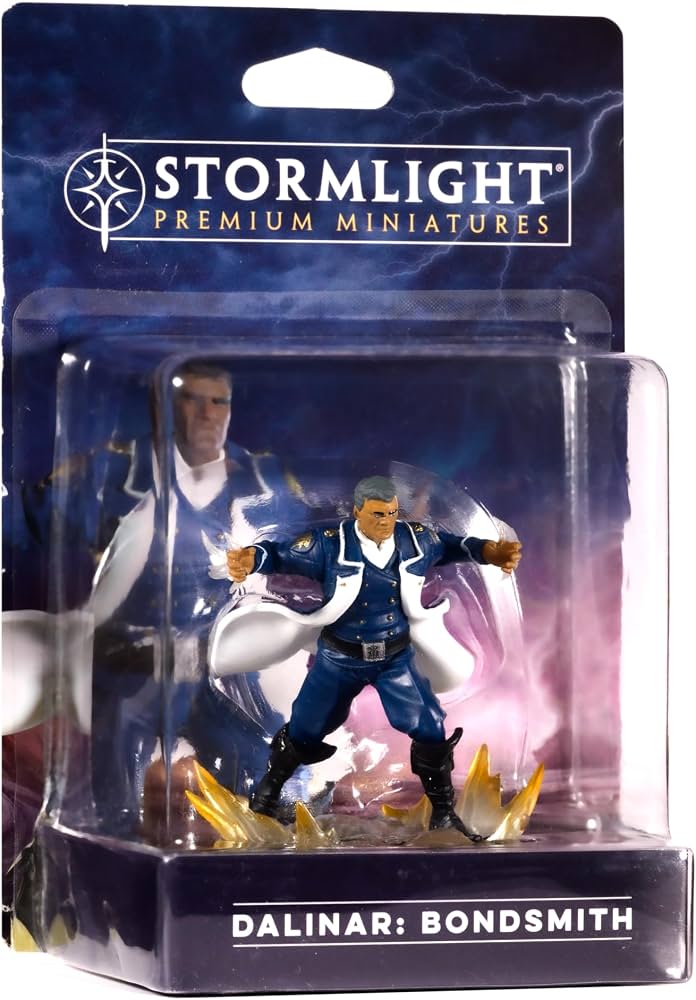 [Grade A] Cosmere RPG Stormlight Dalinar Painted Premium Figure