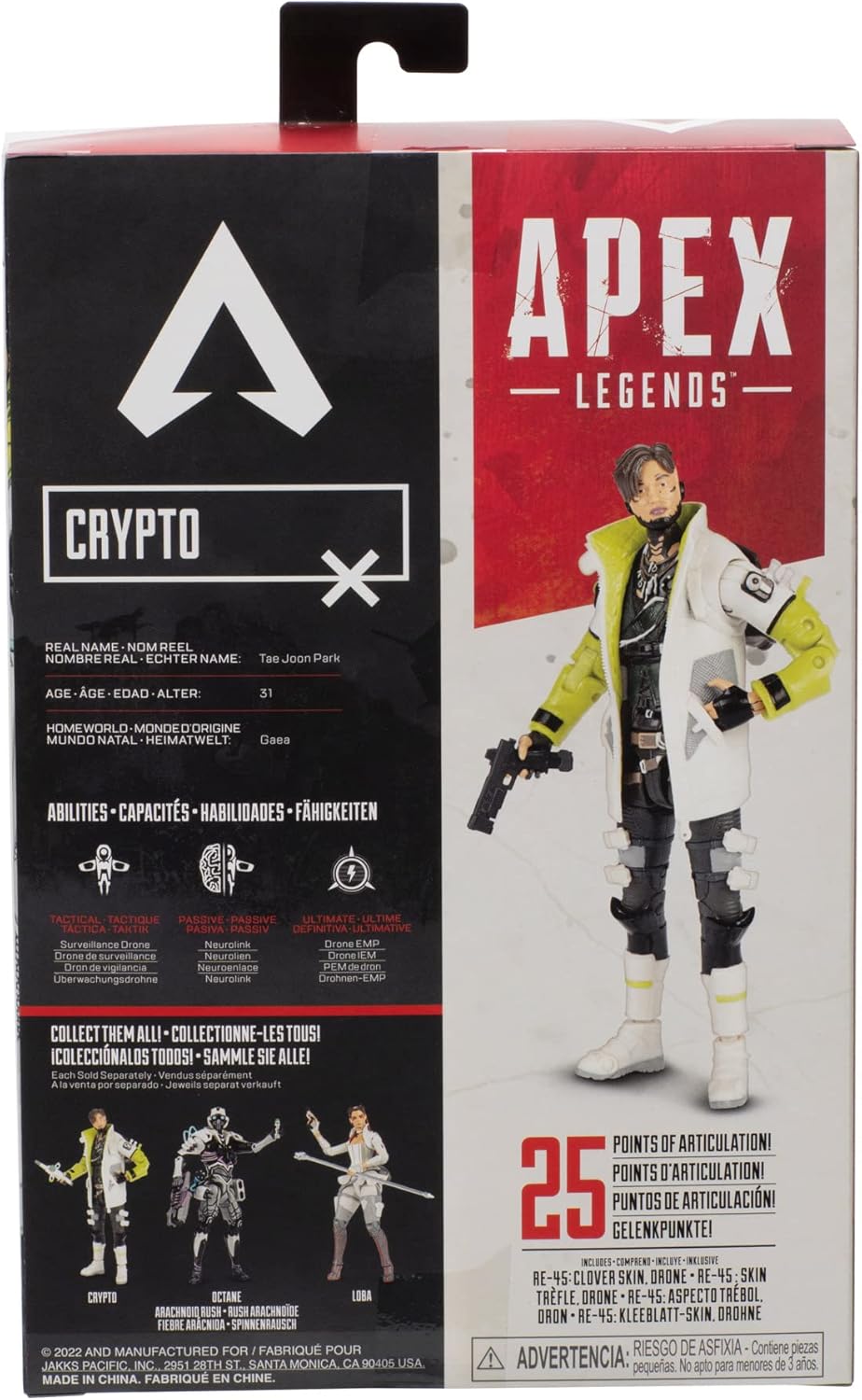 [Grade B] Electronic Arts Apex Legends Action Figure Crypto Collectible