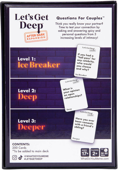 [Grade B] Let's Get Deep After Dark Expansion Pack