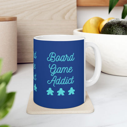 Board Games Addict  | Cute and Funny Ceramic Coffee Cup | Gaming Mug | 11oz/0.33 l