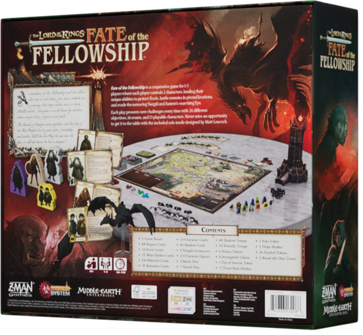 [Grade B] The Lord of the Rings Fate of the Fellowship - A Pandemic System Game