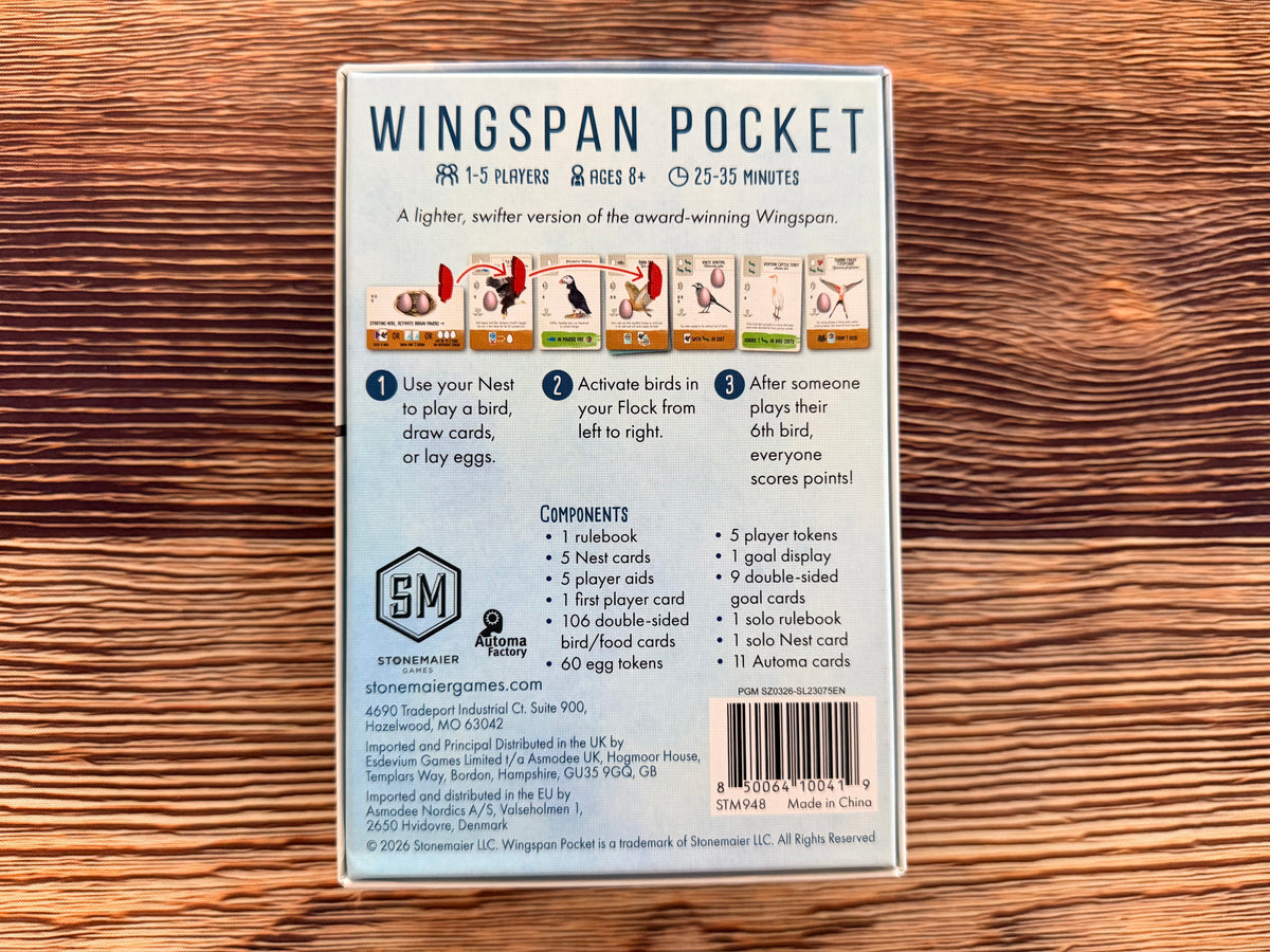 [Grade C] Wingspan Pocket