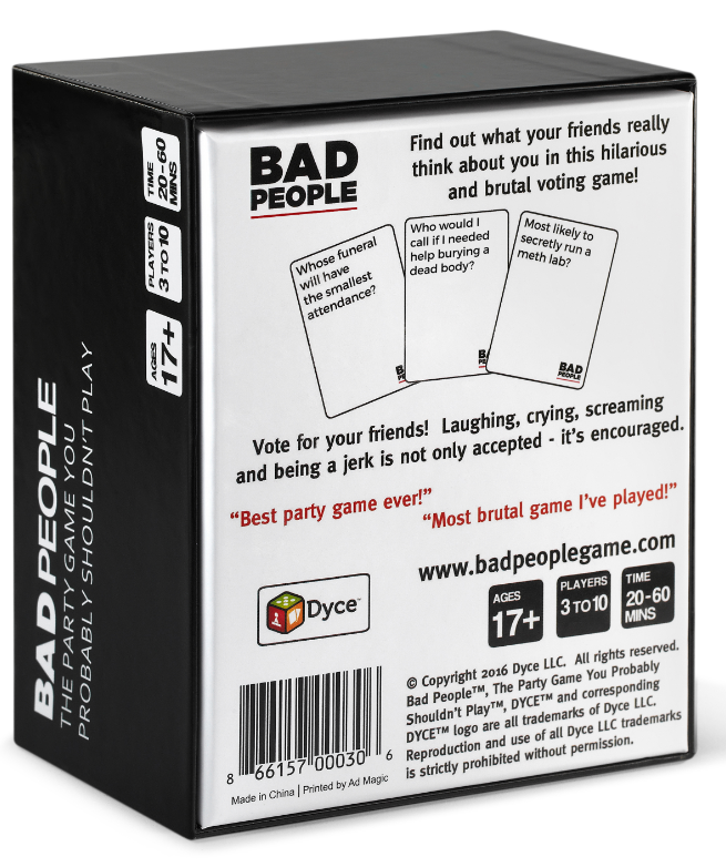 [Grade B] Bad People Base Game
