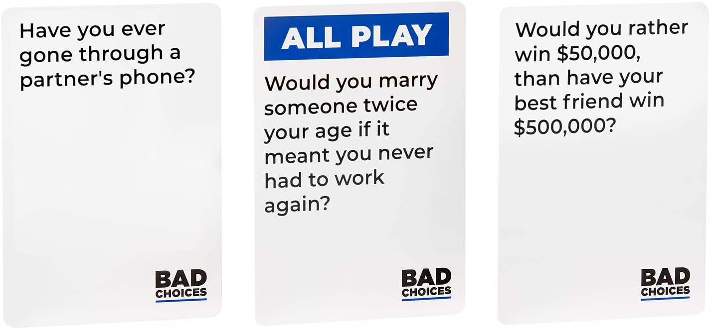 [Grade B] Bad Choices