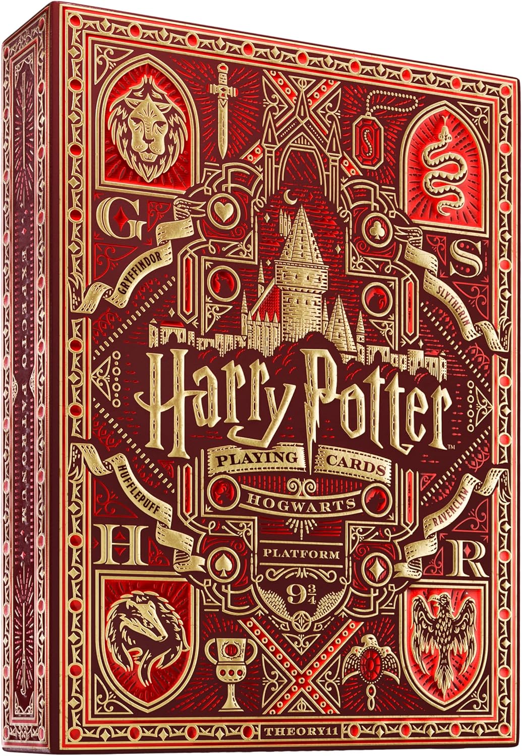 [Grade A] Theory 11 Deluxe Harry Potter (Red) Playing Cards