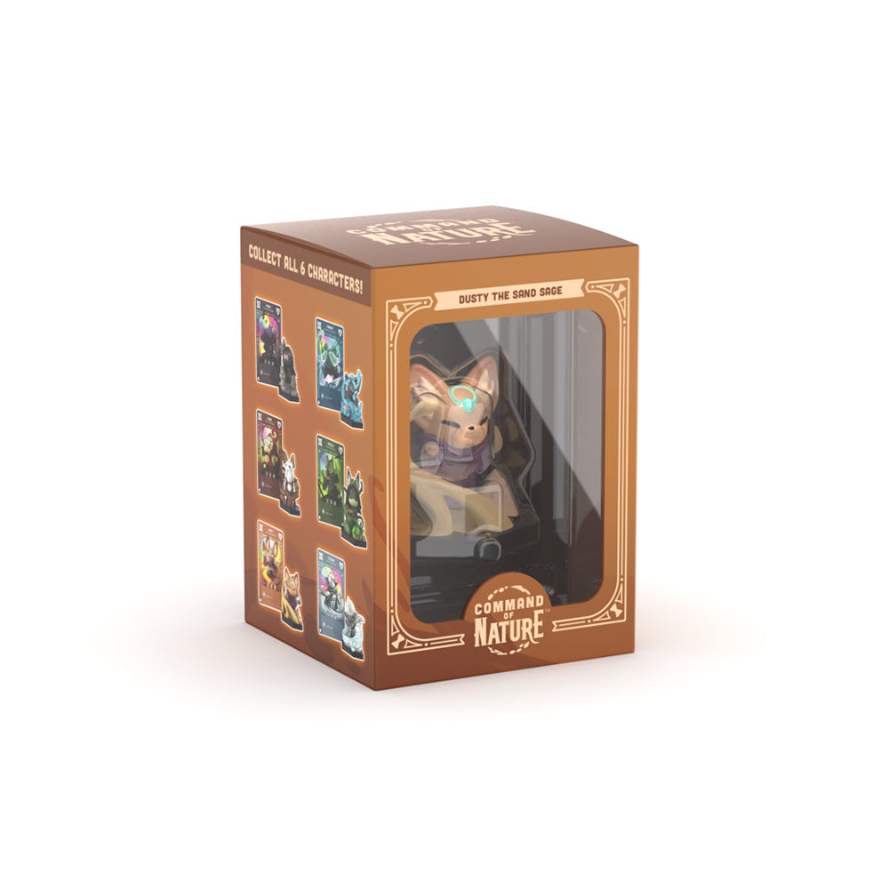 [Grade A] Command of Nature Dusty the Sand Sage Vinyl Figure