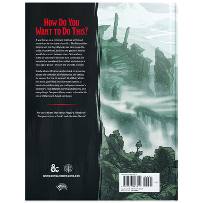 [Grade A] D&D Dungeons & Dragons Explorers Guide to Wildemount Hardcover