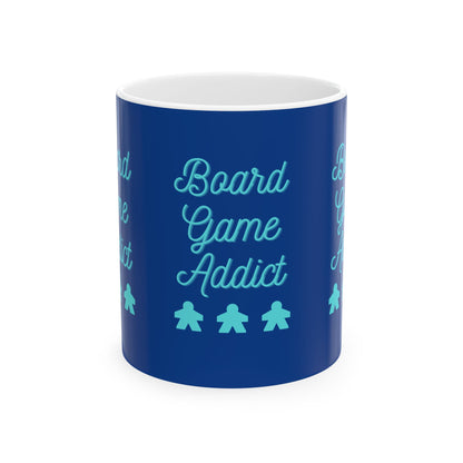 Board Games Addict  | Cute and Funny Ceramic Coffee Cup | Gaming Mug | 11oz/0.33 l