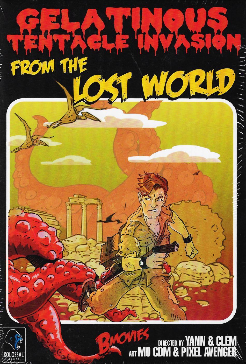 [Grade A] B Movies Gelatinous Tentacle Invasion From the Lost World