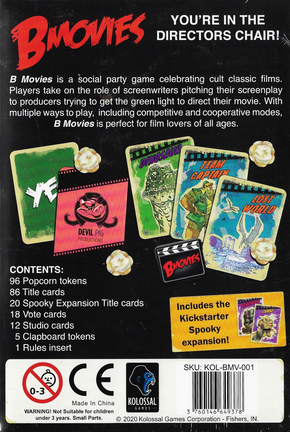 [Grade A] B Movies Gelatinous Tentacle Invasion From the Lost World