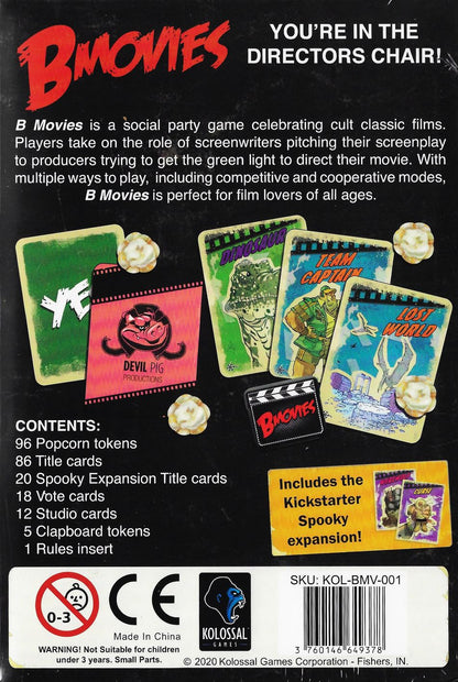 [Grade A] B Movies Gelatinous Tentacle Invasion From the Lost World