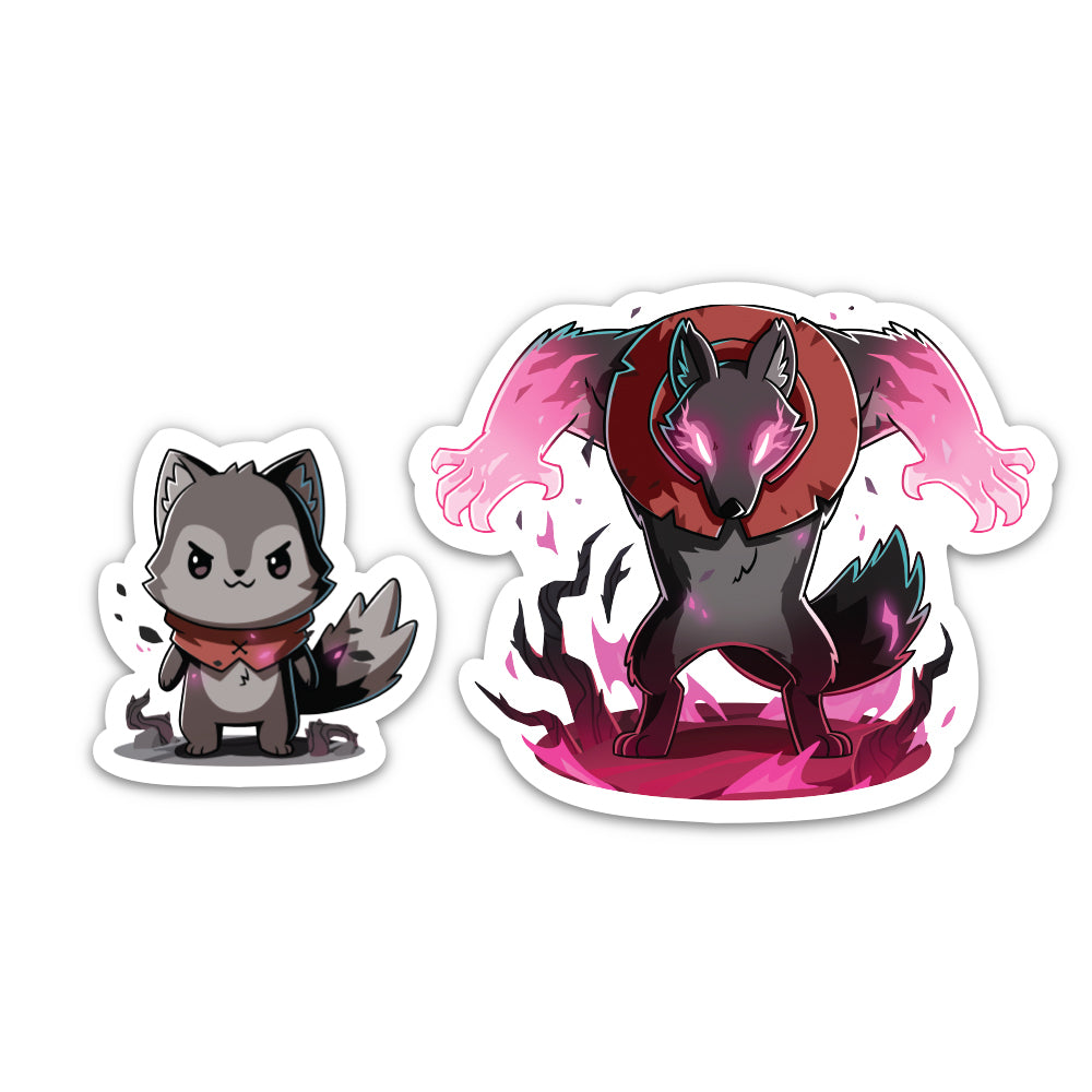 [Grade A] Casting Shadows Nuzzle Thornwood & Nuzzle the Savage Standee Set