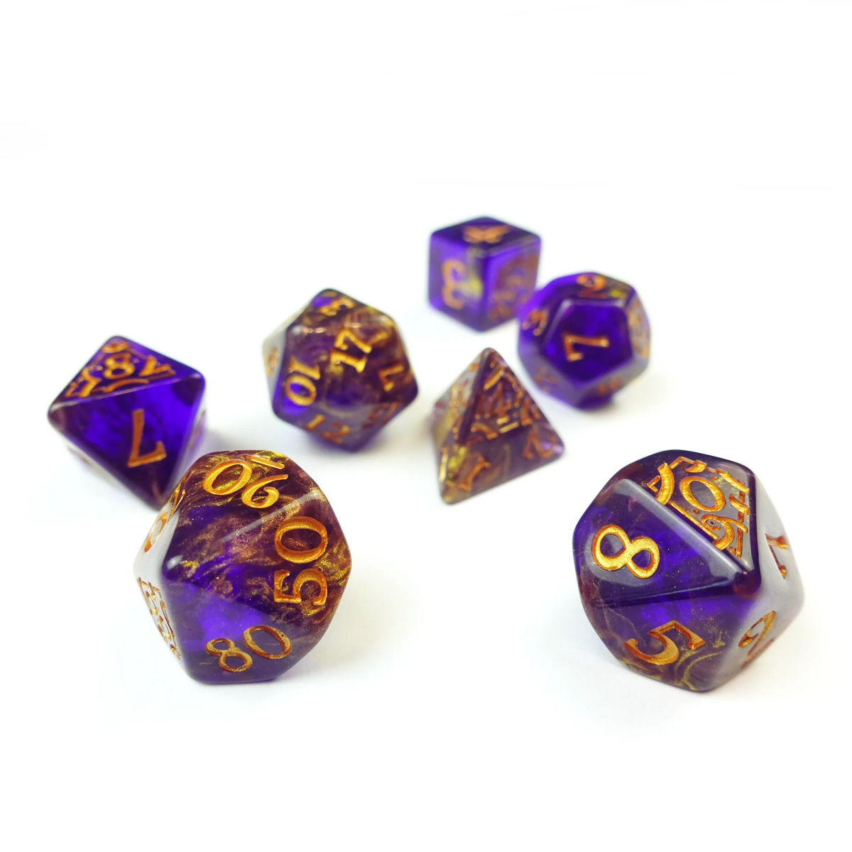 [Grade A] Steinhardt's Cosmic (Galaxy) Dice Set