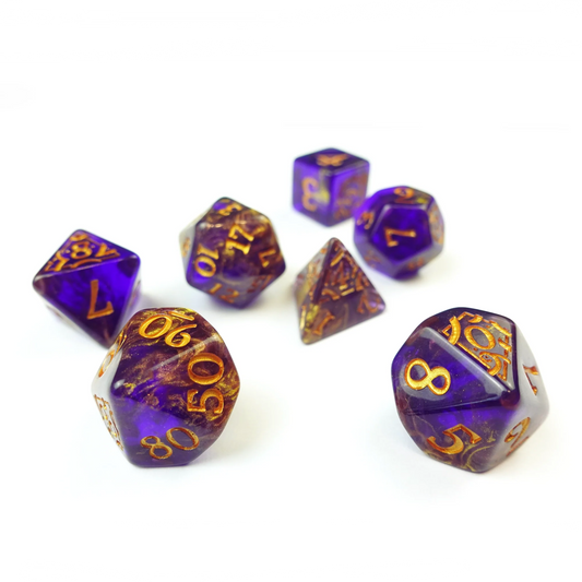 [Grade A] Steinhardt's Cosmic (Galaxy) Dice Set