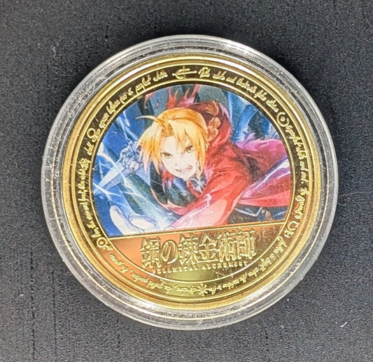 Full Metal Alchemist Collectible Golden Coin