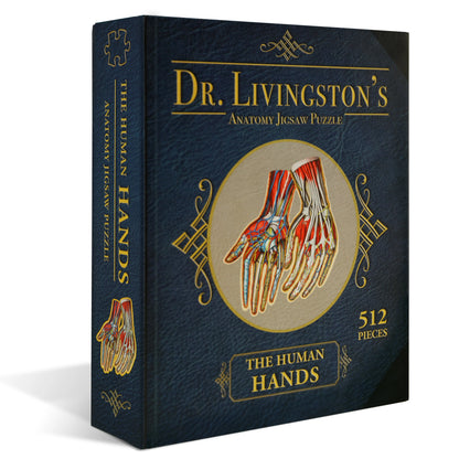 [Grade A] Dr. Livingston's Anatomy Jigsaw Puzzle: The Human Hands