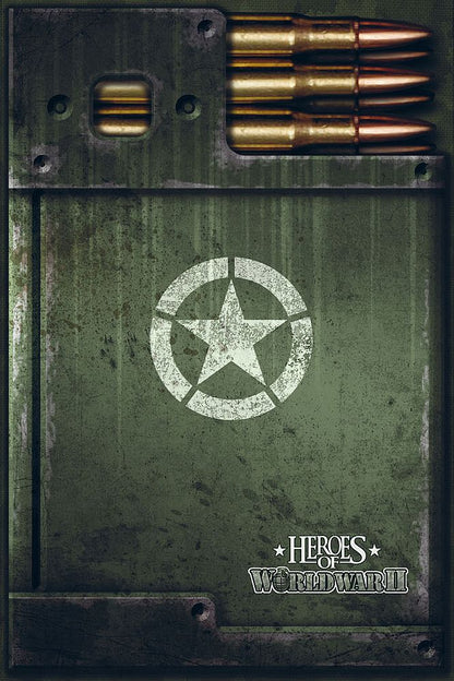 [Grade A] Heroes of WWII A Pig Back from Hell US Deck Box and Sleeves