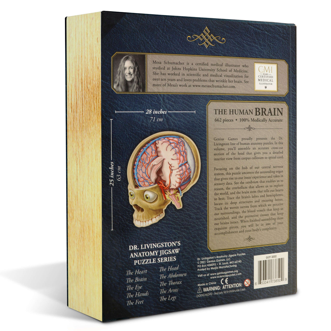 [Grade A] Dr. Livingston's Anatomy Jigsaw Puzzle: The Human Eye