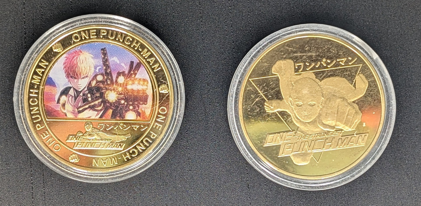One Punch Man Collectible Golden Coin