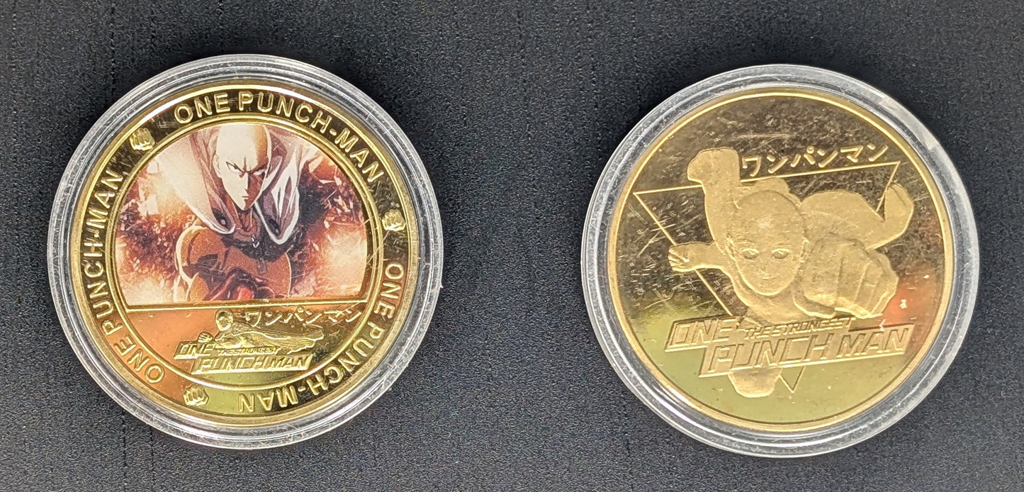 One Punch Man Collectible Golden Coin