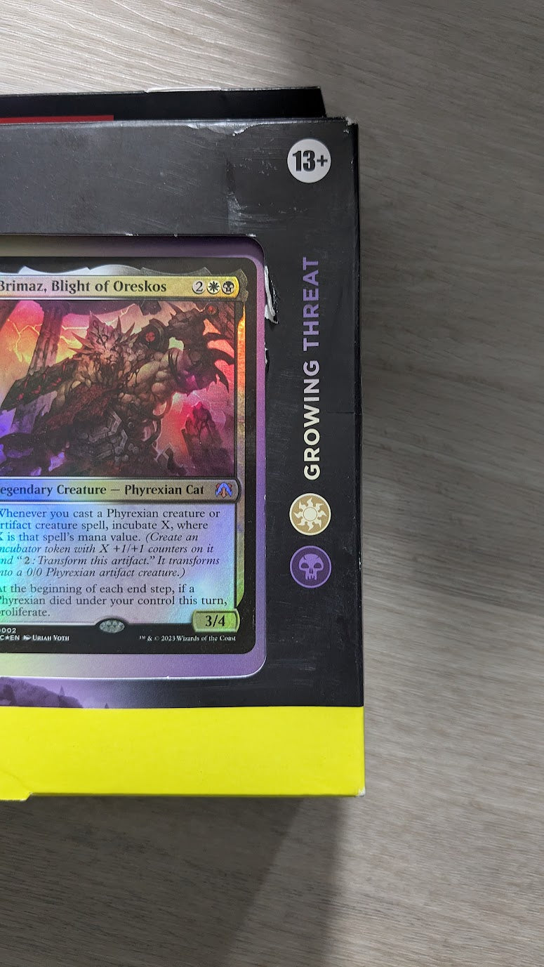 Magic the Gathering March of the Machine Commander Deck WHITE/BLACK Growing Threat (SD1)