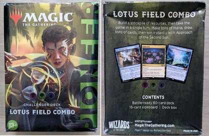 Magic the Gathering Pioneer Challenger Decks 2021 Lotus Field Combo