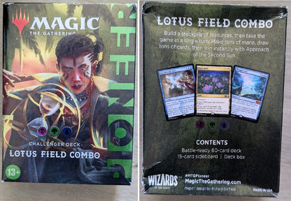Magic the Gathering Pioneer Challenger Decks 2021 Lotus Field Combo