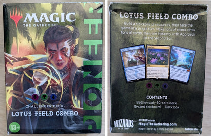Magic the Gathering Pioneer Challenger Decks 2021 Lotus Field Combo