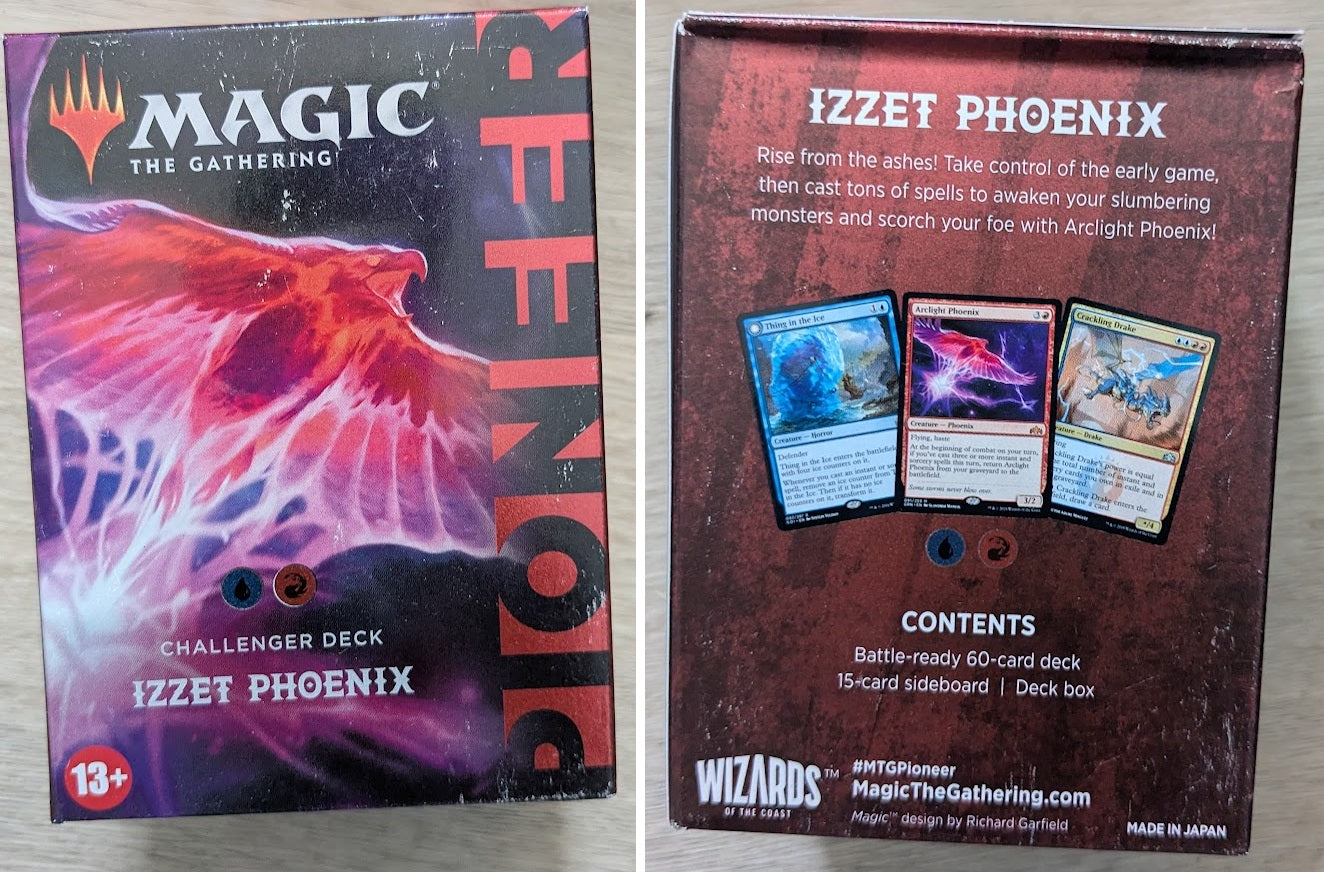 Magic the Gathering Pioneer Challenger Decks 2022 Izzet Phoenix