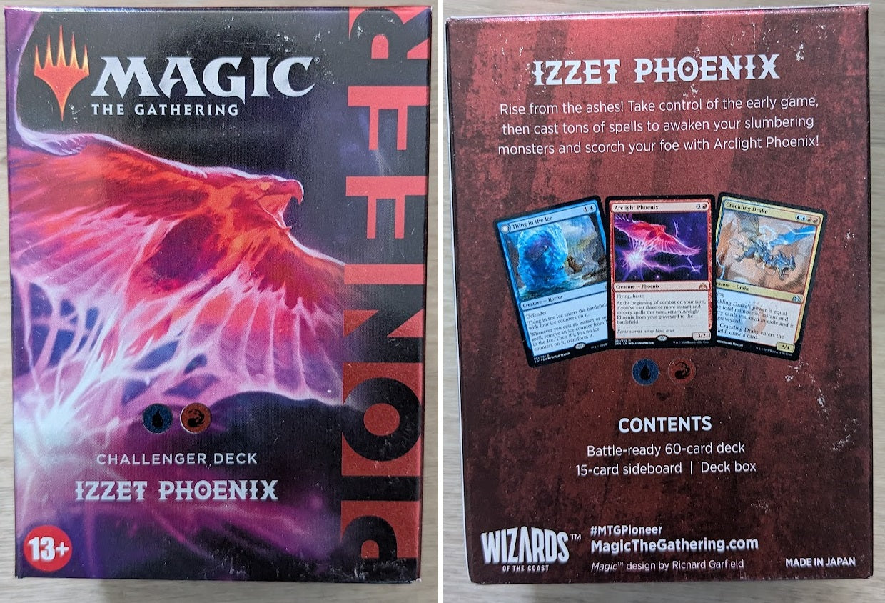 Magic the Gathering Pioneer Challenger Decks 2022 Izzet Phoenix