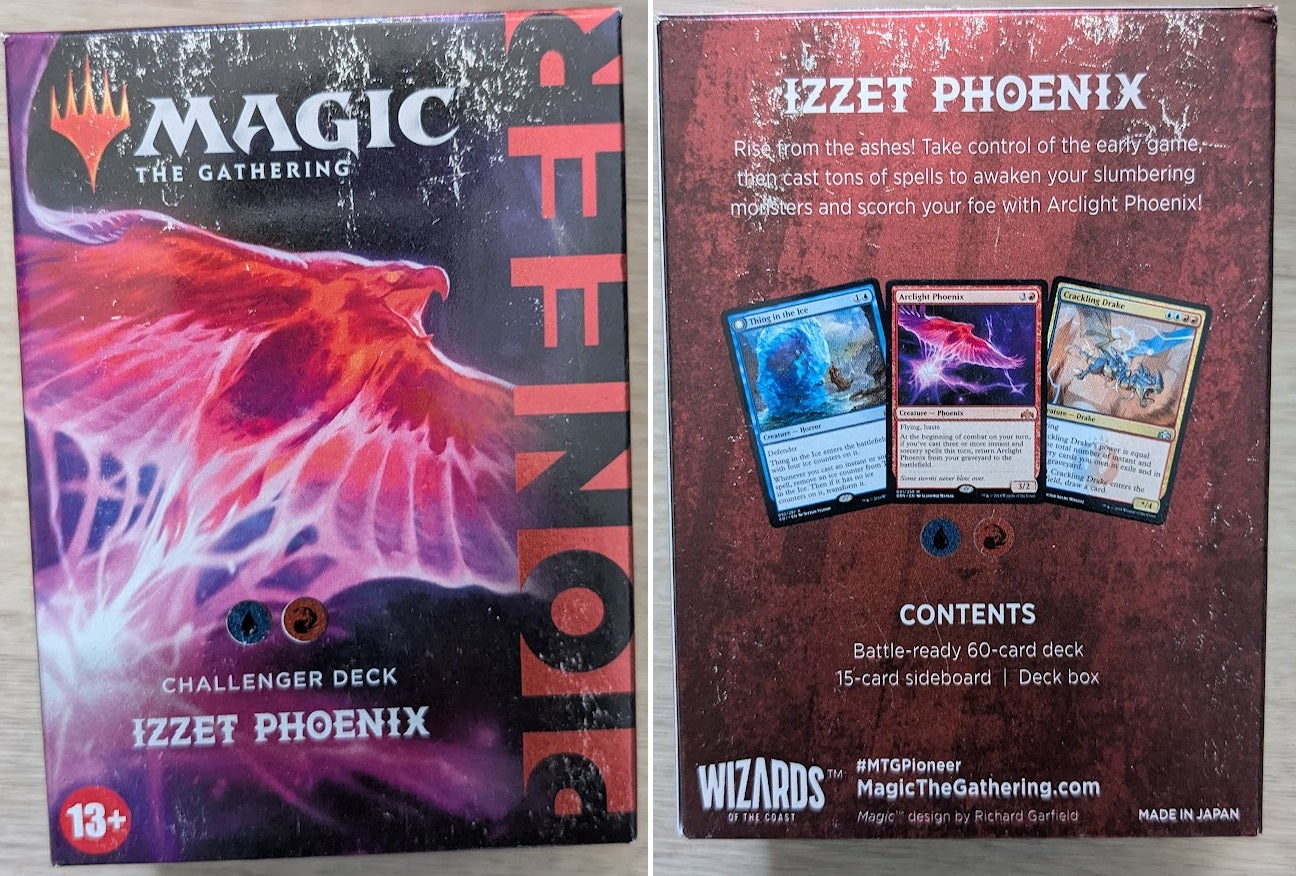 Magic the Gathering Pioneer Challenger Decks 2022 Izzet Phoenix