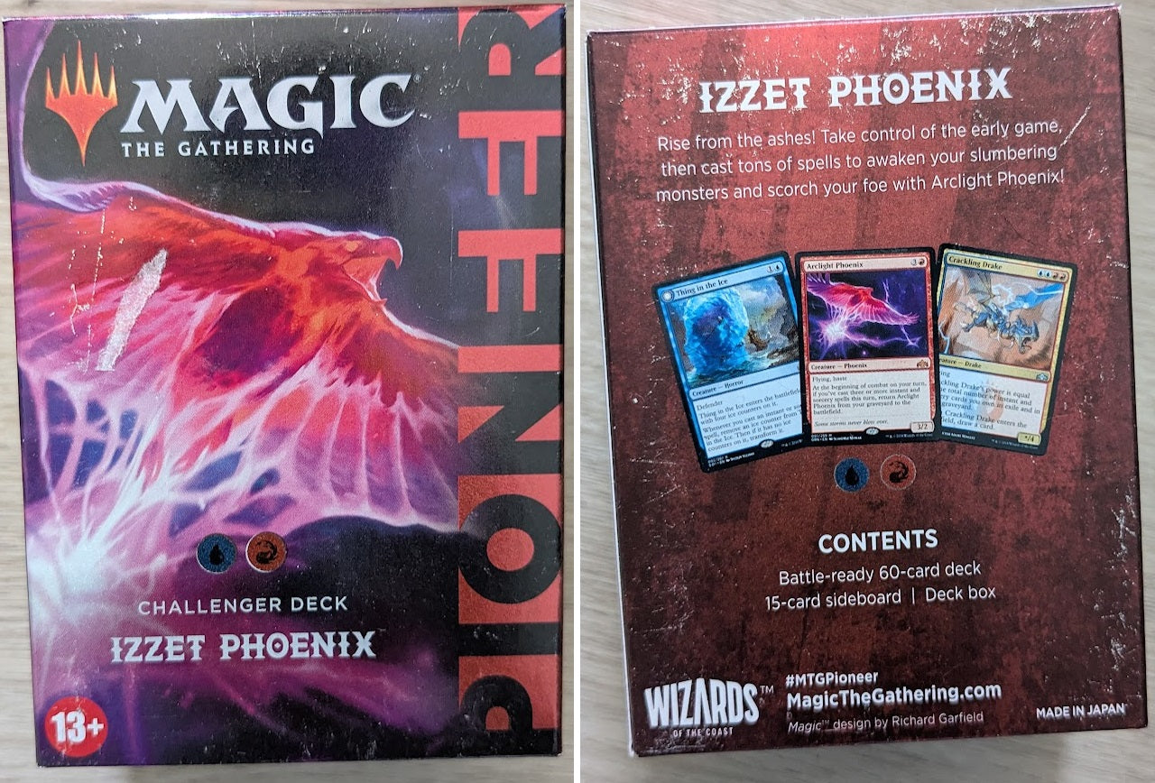 Magic the Gathering Pioneer Challenger Decks 2022 Izzet Phoenix