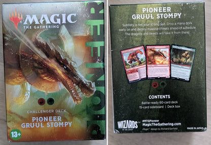 Magic the Gathering Pioneer Challenger Decks 2022 Pioneer Gruul Stompy