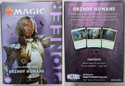 Magic the Gathering Pioneer Challenger Decks 2022 Orzhov Humans