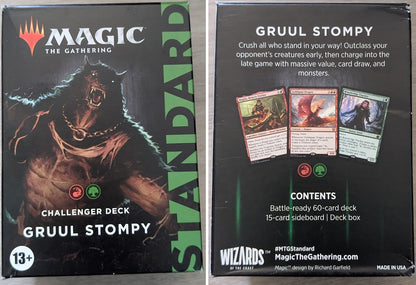 Magic the Gathering Challenger Decks 2022 RED/GREEN Gruul Stompy