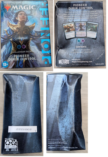 Magic the Gathering Pioneer Challenger Decks 2022 Pioneer Dimir Control