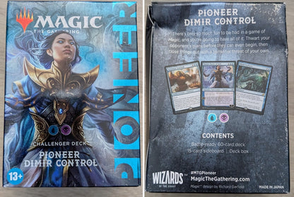 Magic the Gathering Pioneer Challenger Decks 2022 Pioneer Dimir Control