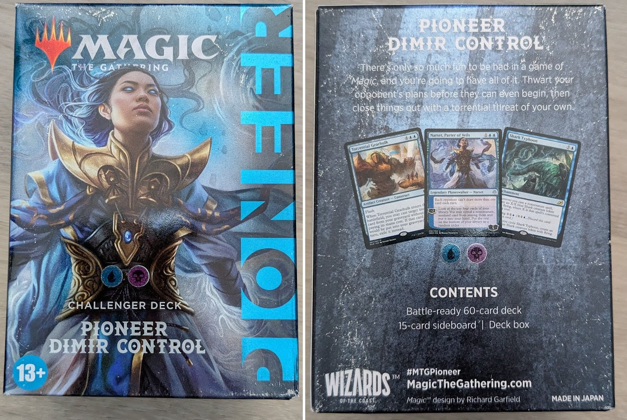 Magic the Gathering Pioneer Challenger Decks 2022 Pioneer Dimir Control