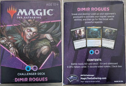Magic the Gathering Challenger Decks 2021 Dimir Rogues