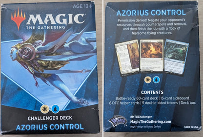 Magic the Gathering Challenger Decks 2021 Azorius Control