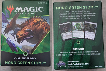 Magic the Gathering Challenger Decks 2021 Mono Green Stompy