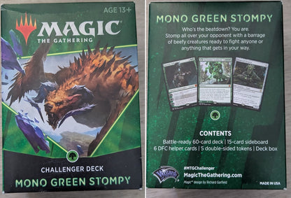 Magic the Gathering Challenger Decks 2021 Mono Green Stompy